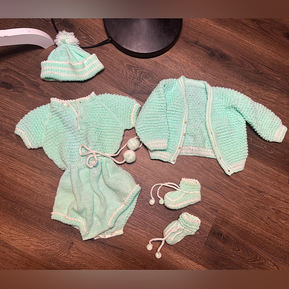 Vintage bundle baby crotchet gender neutral